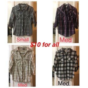 Plaid Long Sleeves